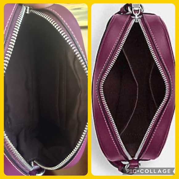 COACH CM958 💜SIGNATURE FLORAL💜 MINNI JAMIE 💜 CAMERA BAG 🌟LIKE NEW🌟 - Picture 14 of 17